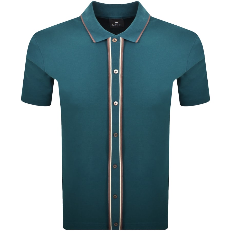 Tシャツ・カットソー Paul Smith FW25 ZIP POLO. (M1R 487Y L00089 28B) Tシャツ・カットソー Paul Smith FW25 ZIP POLO. (M1R 487Y